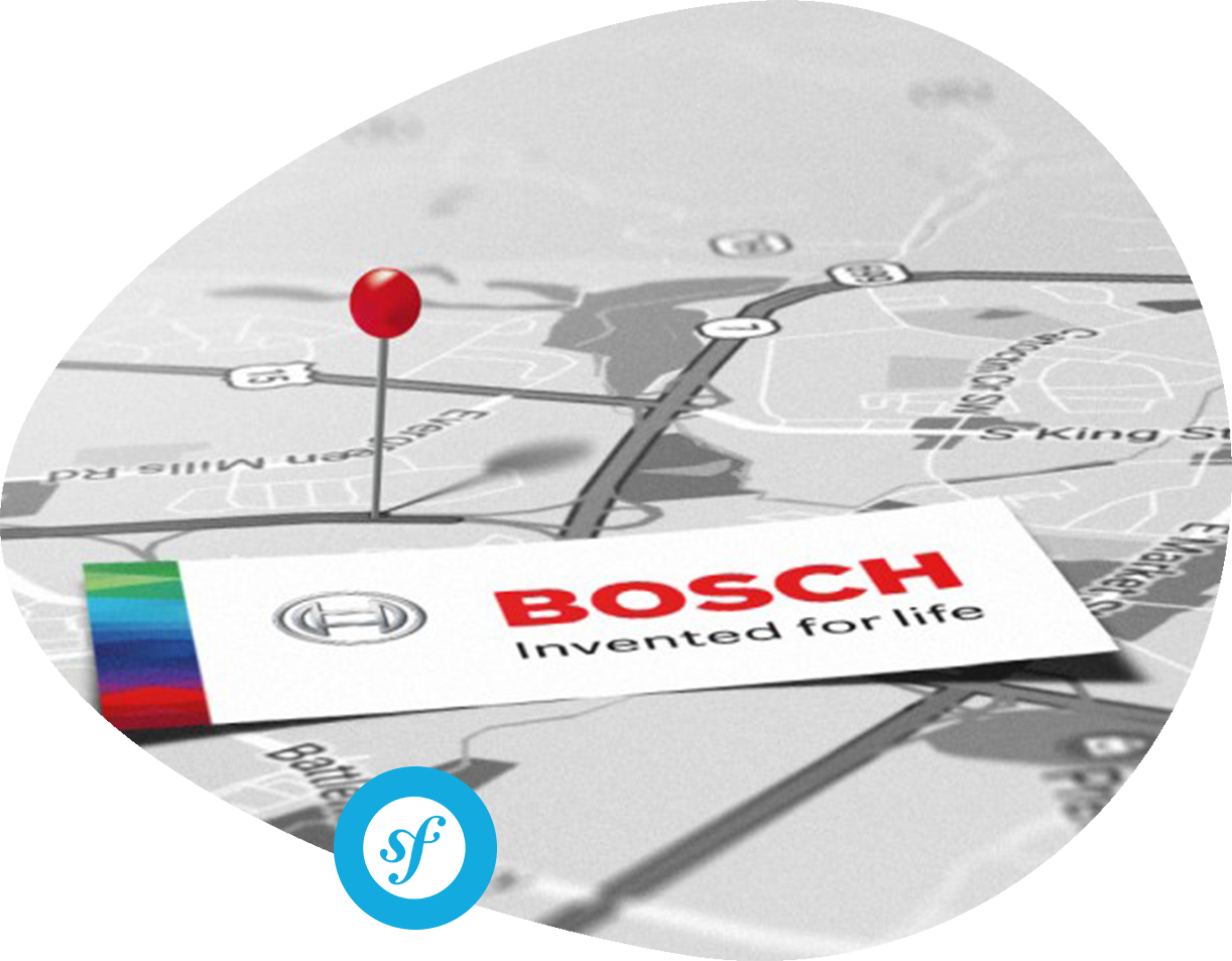 Bosch Conception et réalisation d'un site événementiel pour Bosh
