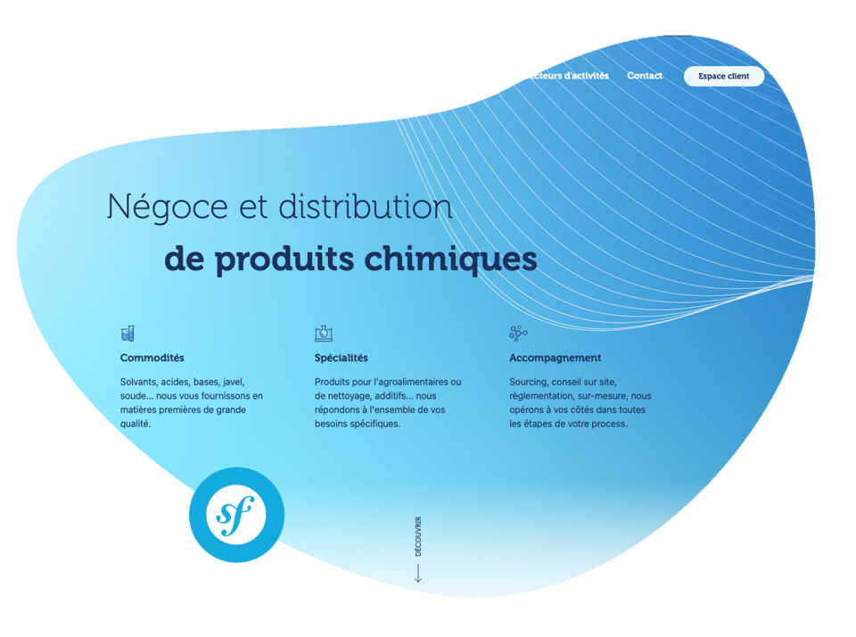 Beauseigneur Création d'un site de communication à leur image.