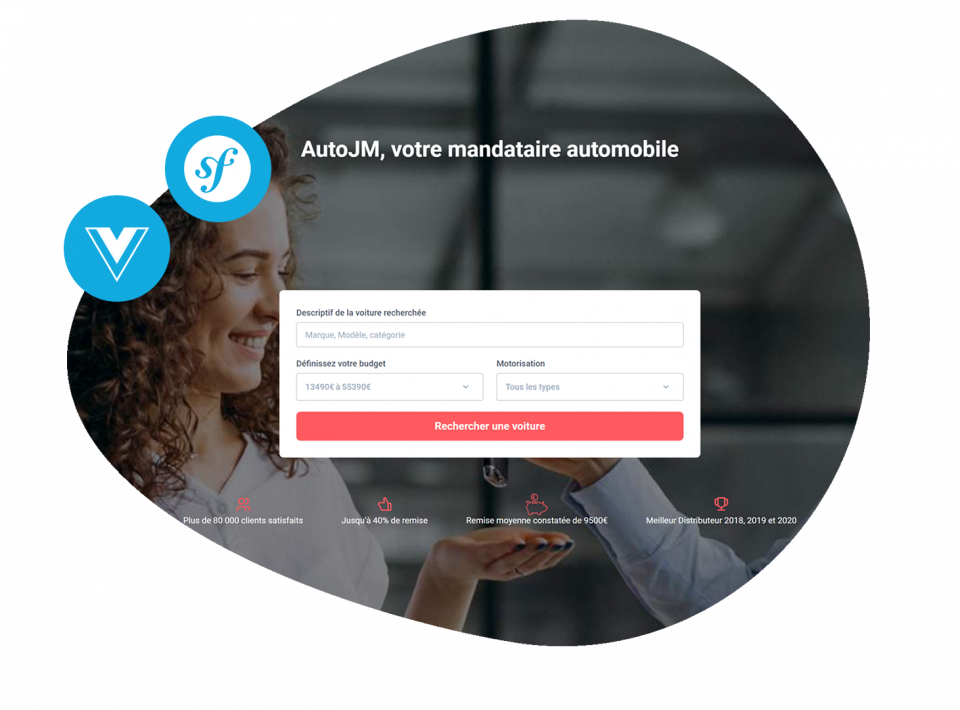 AutoJM 2.0 Refonte graphique et technique pour le mandataire automobile