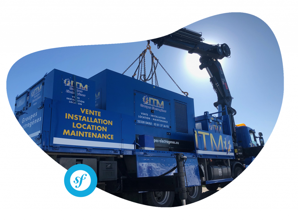 Site web ITM Groupes Électrogènes Création, réalisation et rédaction de contenu pour le site d'ITM Groupes Électrogènes