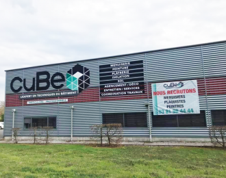 Site de communication CuBe : Réalisation technique pour une agence de communication