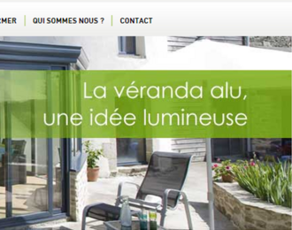 Site internet promotionnel Véranda Alu : Création du site internet promotionnel Véranda Alu pour l'association AAA