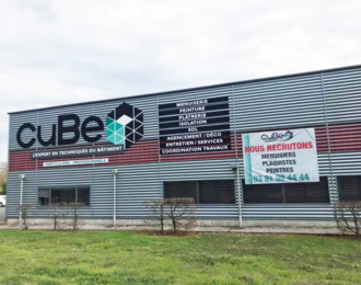 Site de communication CuBe : Réalisation technique pour une agence de communication