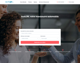 AutoJM 2.0 : Refonte graphique et technique pour le mandataire automobile