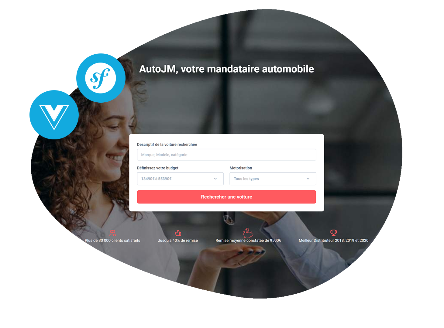 AutoJM 2.0 Refonte graphique et technique pour le mandataire automobile