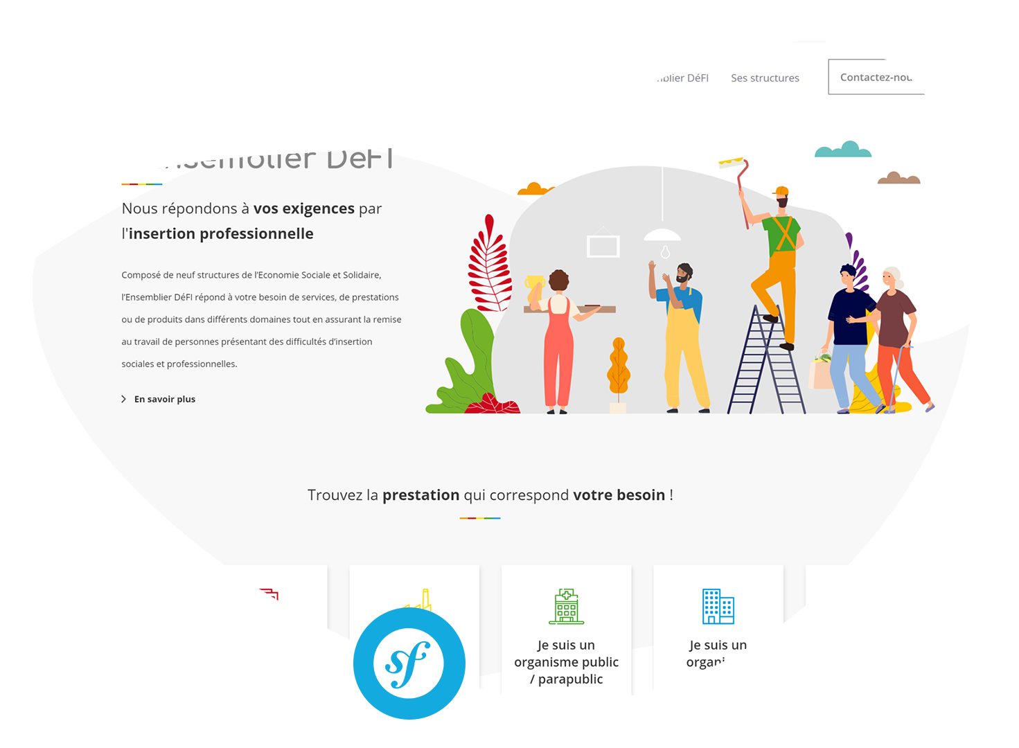 L'ensemblier DéFI Un multisite de communication interconnecté