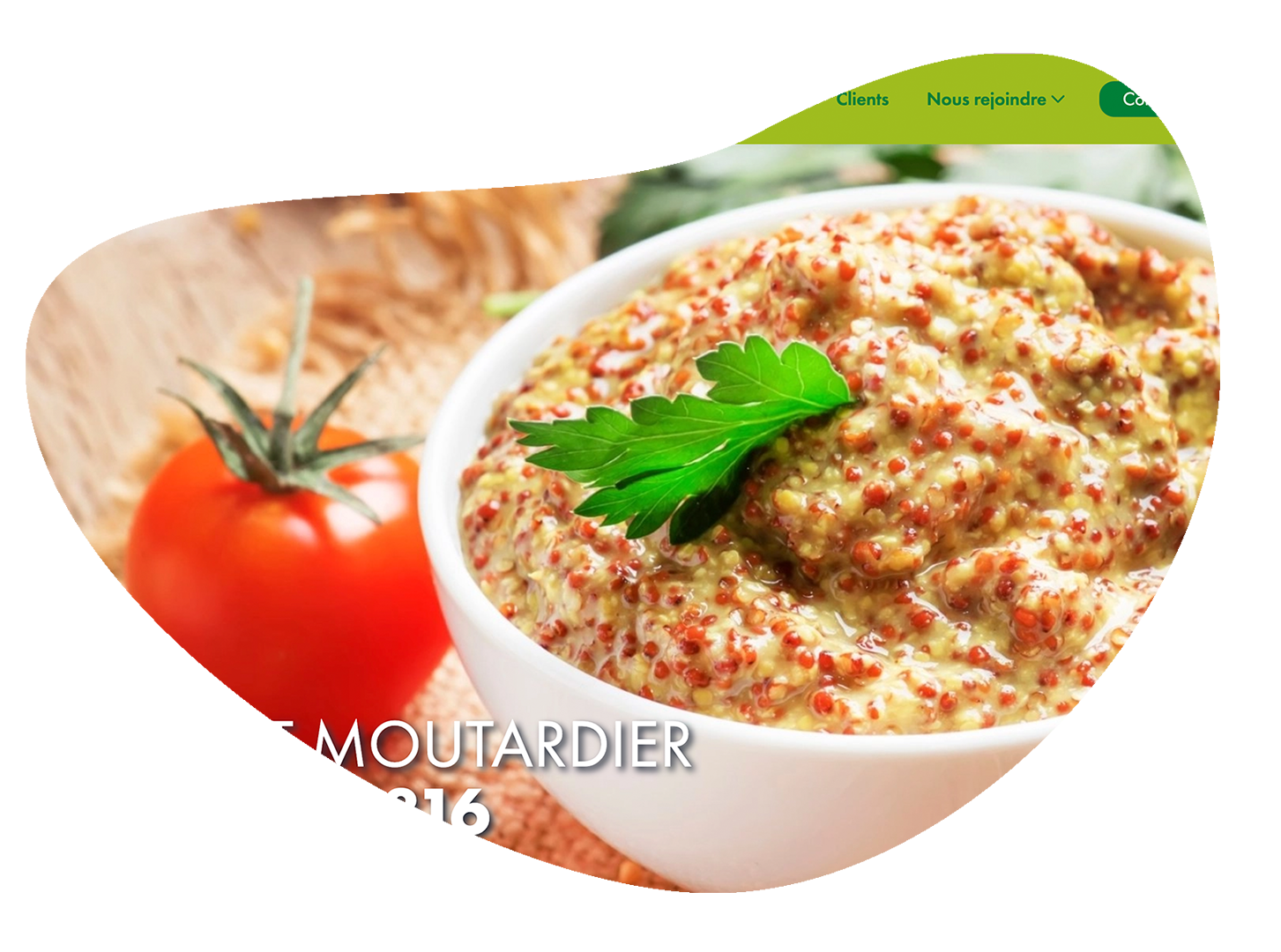 EDC Moutarde Moderniser l'image du spécialiste des condiments en mettant en valeur son savoir-faire et son expertise à l’international