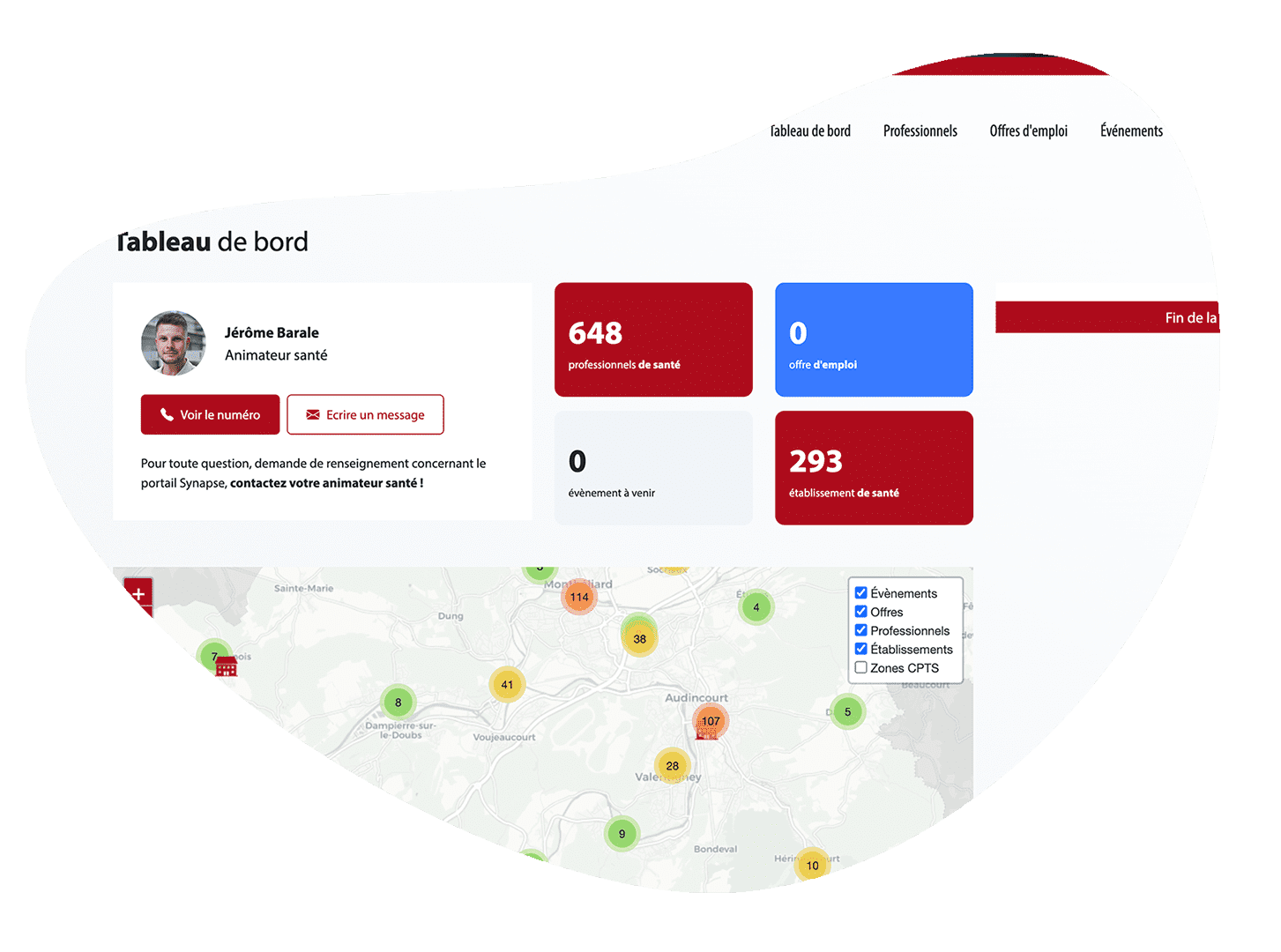 Portail Synapse Fédérer les professionnels de santé du territoire et faciliter les échanges grâce à une plateforme de mise en relation